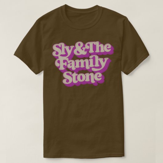 T-shirt Sly the Family Stone (Design devant)