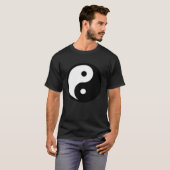 T-shirt Small Yin Yang, Tai chi, Qi gong, polarity, dualit (Devant entier)