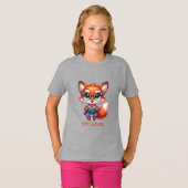 T-shirt Smart and Clever Fox (Devant entier)
