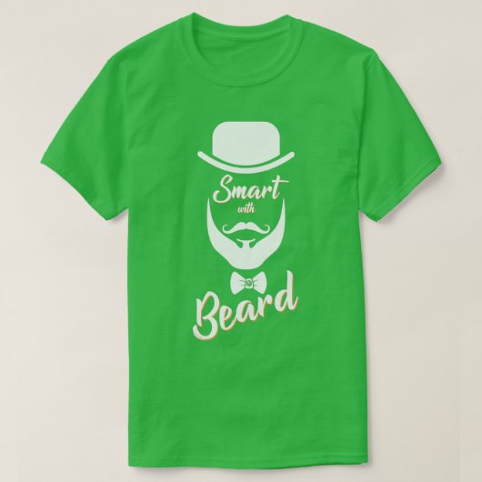 T-shirt Smart avec barbe (Design devant)