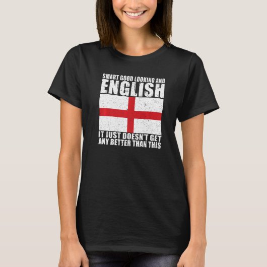 T-shirt Smart beau look et anglais il ne devient pas meill (Devant)