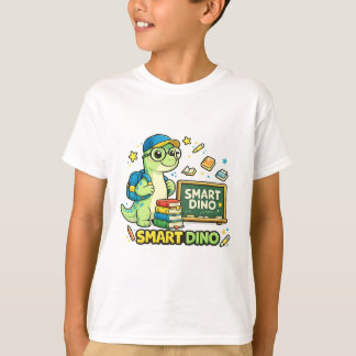 T-shirt Smart Dinosaur Back to School