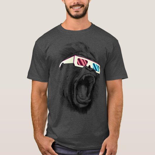 T-shirt Smart Gorilla (Devant)