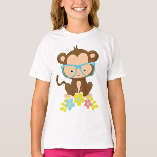T-shirt Smart Monkey Girls' Hanes TAGLESS®