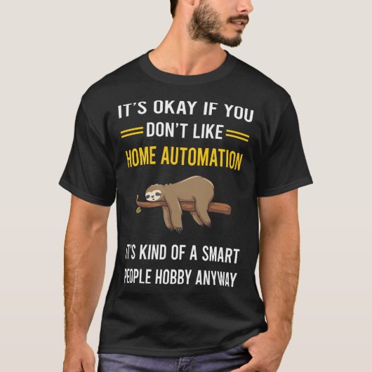 T-shirt Smart People Accueil Automatisation Smart House Li (Devant)