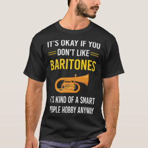 T-shirt Smart People Baritone