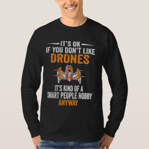 T-shirt Smart People Hobby Drones Pilote de drones