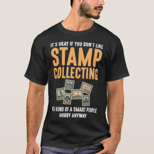 T-shirt smart people stam collection drôle collection timb