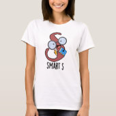 T-shirt Smart S Funny Alphabet Pun (Devant)