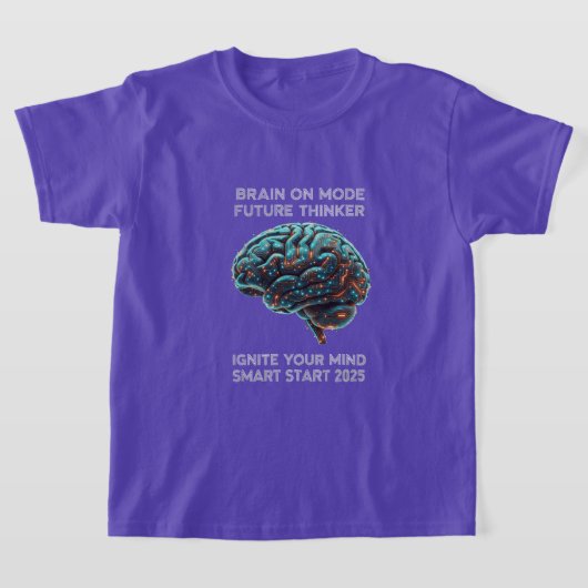 T-shirt  Smart Start 2025 "Ignite Your Mind" Kids School (Poser)