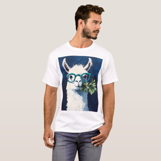 T-shirt Smarty Llama Chic (Devant entier)