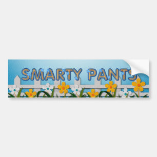 T-SHIRT Smarty Pants Bumpersticker