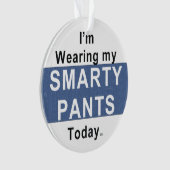 T-SHIRT Smarty Pants Ornament (voorkant)