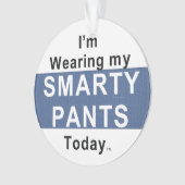 T-SHIRT Smarty Pants Ornament (voorkant)