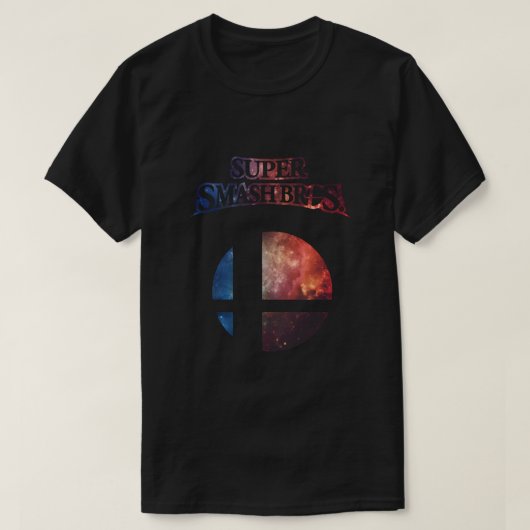 T-shirt Smash bros minimaliste Nebula Design Classique (Design devant)