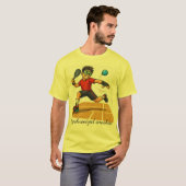 T-shirt Smash de raquette (Devant entier)