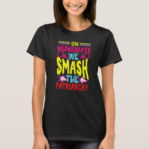 T-shirt Smash Patriarcat Féminisme Droits Féministes Femme