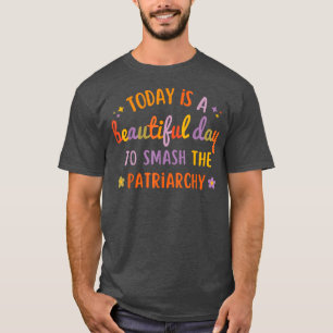 T-shirt Smash Patriarchie Clowncore esthétique Feministe