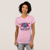 T-shirt Smash Soeurs Pickelball (Devant entier)
