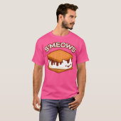 T-shirt S'Meows - Chat S'Mores (Devant entier)