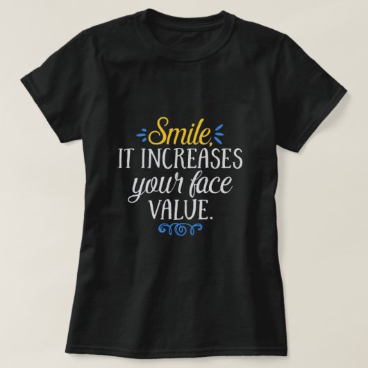 T-shirt Smile (Design devant)