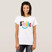 T-shirt Smile (Devant entier)