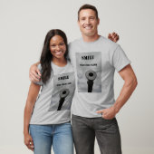 T-shirt smile and waitt for flash (Unisexe)