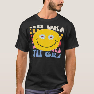 T-shirt Smile De Sixième Année Super Retour À L'École 6E A