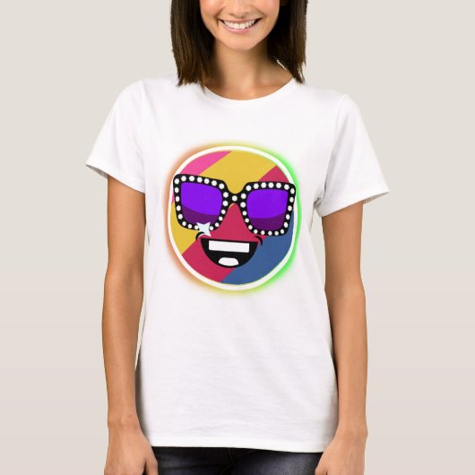 T-shirt smile face (Devant)