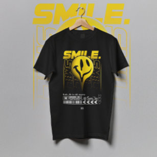 T-shirt Smile happy emoji strewear