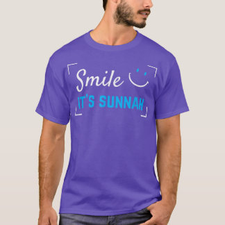 T-shirt Smile It's Sunnah Islamic Saying Islam For Muslim
