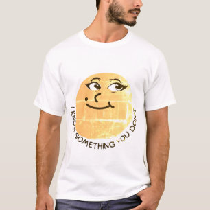T-shirt Smile Sneaky - Pas Ce Que Vous Pensez