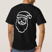 T-shirt Smile with Santa (Dos)
