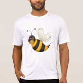 T-shirt Smiling Bee Fun Bumblebee Character (Devant)