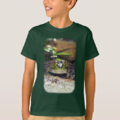 T-shirt Smiling Bullfrog Nature (Devant)