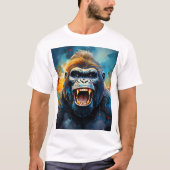 T-shirt Smiling gorilla (Devant)