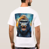 T-shirt Smiling gorilla (Dos)