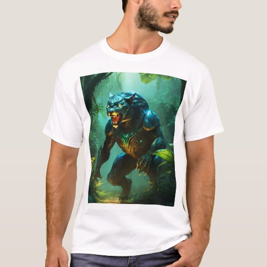 T-shirt Smilodon Tiger : (Devant)