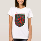 T-shirt Smith Tartan Scottish Plaid Lion Rampant (Devant)