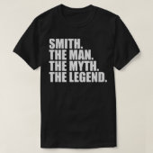 T-shirt SmithSmith Nom Smith prénom (Design devant)