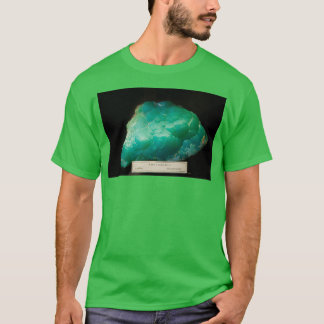 T-shirt Smithsonite ou zinc est carbonate de zinc ZnCO3 c
