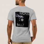 T-shirt Smokin 8 Ballz (Dos)