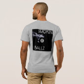 T-shirt Smokin 8 Ballz (Dos entier)