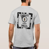 T-shirt Smokin 8 Ballz 3 (Dos)