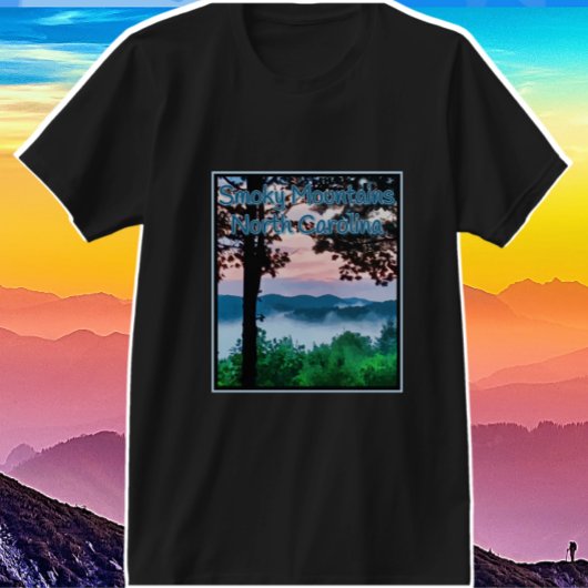 T-shirt Smoky Mountains Caroline du Nord
