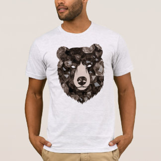 T-shirt Smoky Quartz Bear Crystal