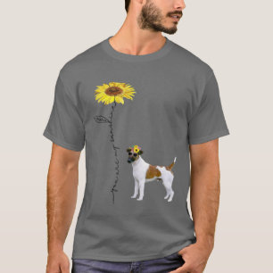 T-shirt Smooth Fo Terrier, mes amis, mon soleil