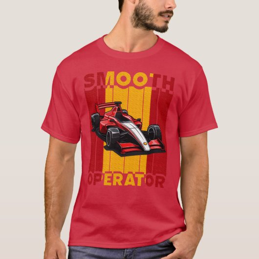 T-shirt Smooth Operator Formula Course d'Espagne Drapeau V (Devant)