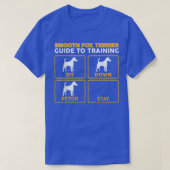 T-shirt Smooth Pour Terrier Funny Guide De Formation (Design devant)