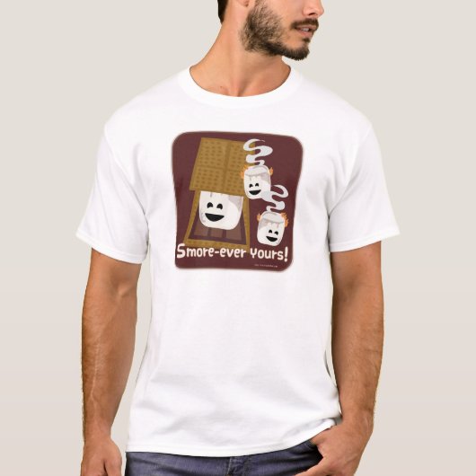 T-shirt Smore Ever Your Cool Campfire Cartoon (Devant)